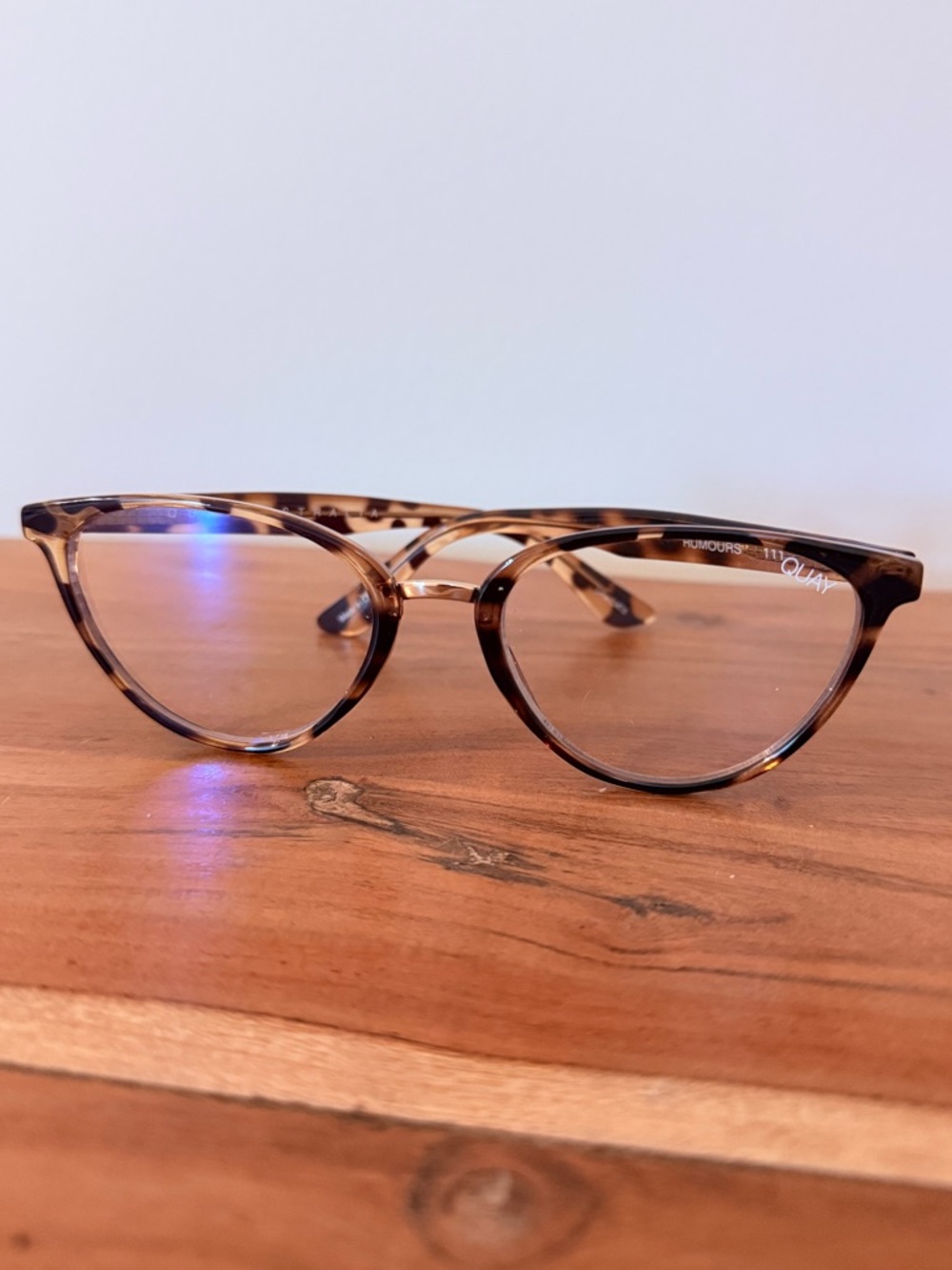 QUAY • Rumors Blue Light Glasses in Tortoiseshell